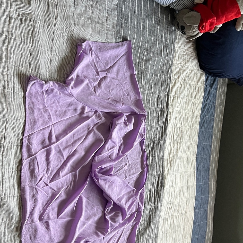 Lavender Fabric Scarf
